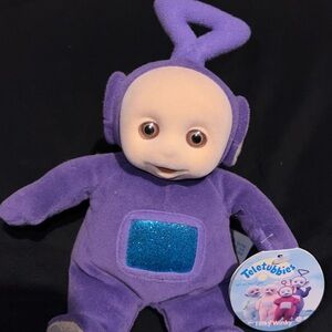 1998 purple teletubbie plush (great condition)